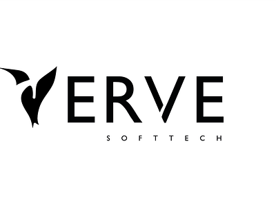 Verve Softtech Logo art branding design flat icon illustration illustrator logo logo design logodesign ui ux