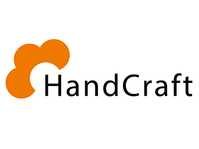 Hand Craft Flat Logo | illustrator | Graphics Design