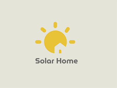 Solar Home Logo design