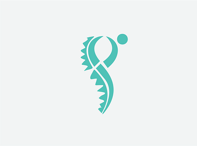 physiotherapy logo clinic logo illustrator logo design medical logo physiotherapy logo