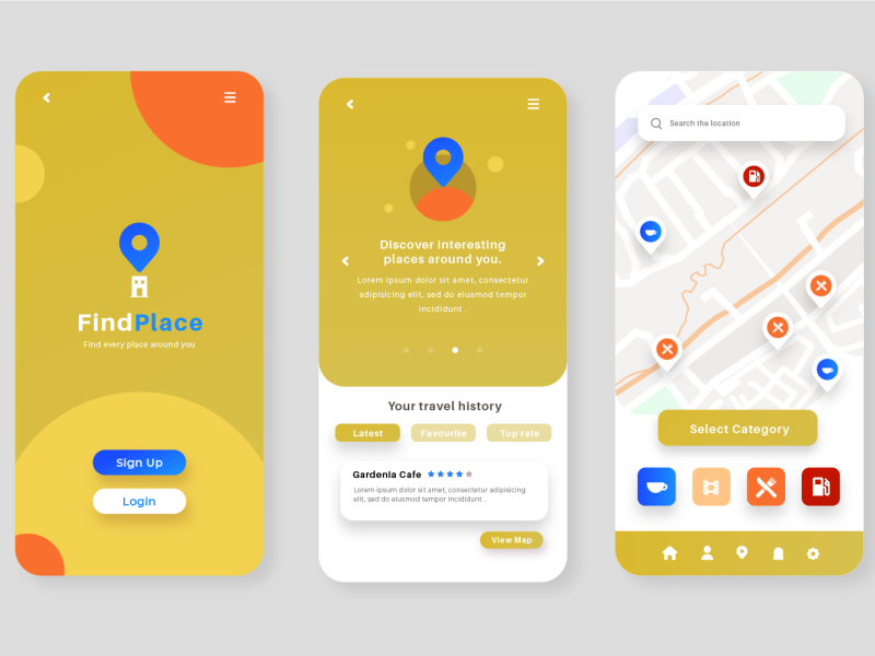 UI/UX design by Bhargav on Dribbble