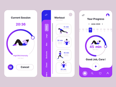 UI UX gym workout mobile app design mobile app design mobile app ui ui ux design ui ux uidesign ux design