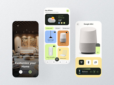 Smart Home-App design