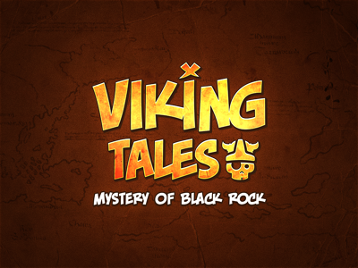 Viking Tales logo game iphone logo