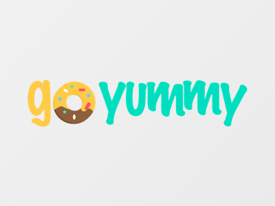 Go Yummy cake logo