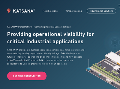 Specific landing page on katsana.com