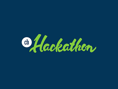 Careerbuilder Hackathon Branding branding brushpen illustrator lettering logo script