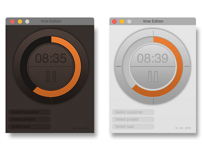 Redesign timeEdition interface mac osx timeedition