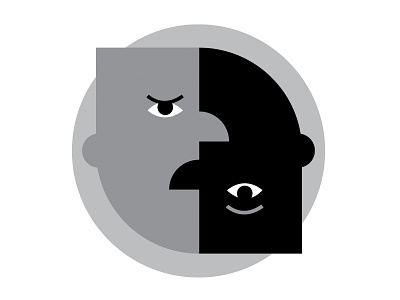 Conflict & Consensus design icon illustration vector