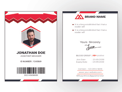 identity card design branding corporate design creative design design id card id card design identity identity card design identity design identitydesign