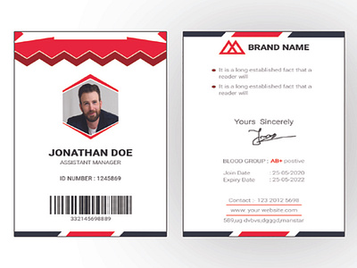 identity card design