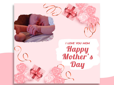 Mother's day social media post banner Design