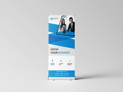 Roll-up banner Design For Recent Project