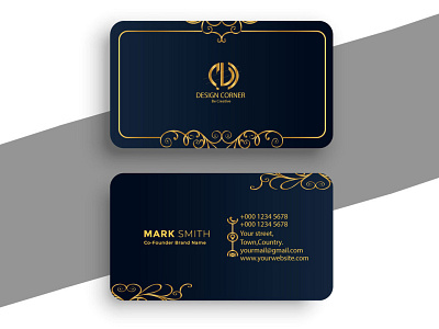 Luxury Business Card Design For Recent Project 