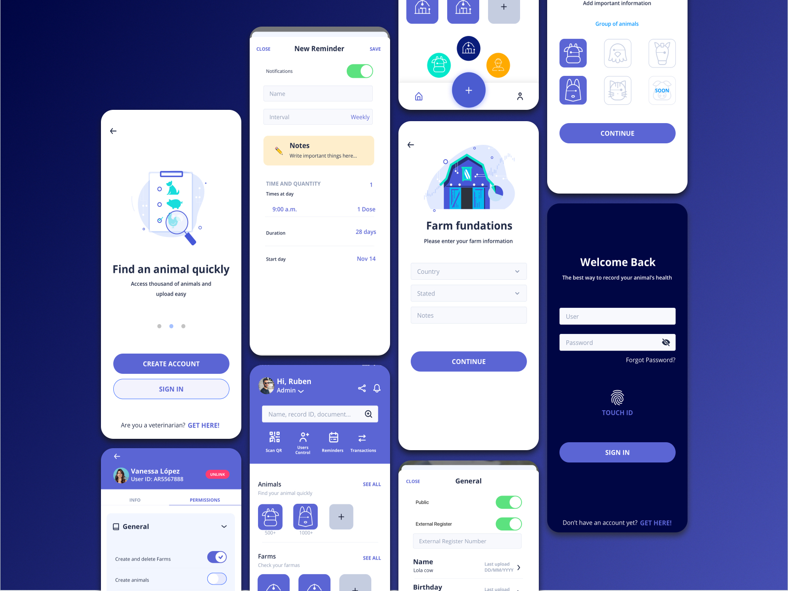 UX and UI for Full App by Vanessa López on Dribbble