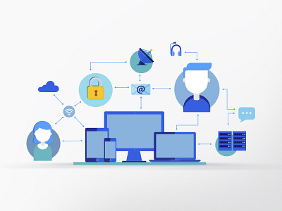 Telecommunications Infographic