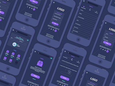 Dark Wireframes