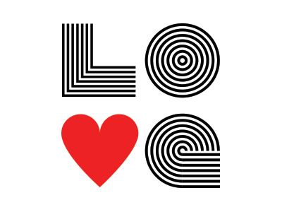 Love @80stype @graphicdesign @love @pop @stripytype @typography