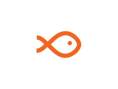 Goldfish clean fish fishdesign goldenratio goldfish graphicdesign illustrator infinity logo minimal minimallogo simple