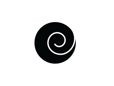 e Spiral adobeillustrator e educationlogo growth logodesign logotype minimaldesign minimallogo monochrome simple spiral