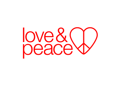 love & peace christmas christmascard graphicdesign heart love loveandpeace lovepeace minimal peace peaceandlove xmas xmascard