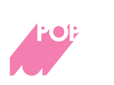 Pop 3dtype 80s 80svibe artmemos fresh pink pop popart popprint poptype retro springvibe