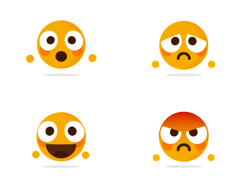 Such a moody aj angry apple tv emojis gif happy illustrations loop sad surprised