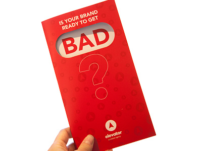 Ready to get BAD? brochure brochure design design diecut layout print print design sales