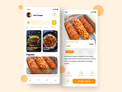 Food Store branding clean delivery design food graphic design restaurant store ui ux web