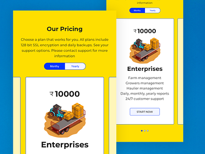 Pricing page agricultural agriculture agriculture business consulting agritech agro animation app enterprise enterprise app enterprise ux farm farmer farmers farmers market field notes pricing pricing page pricing plan pricing plans pricing table