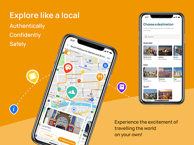 酱游Just Trip Travel App UX/UI Design