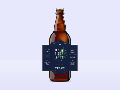 Brown Ale Label