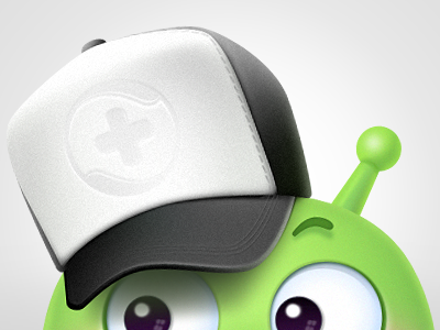 Newhat green gui hat icon oliang
