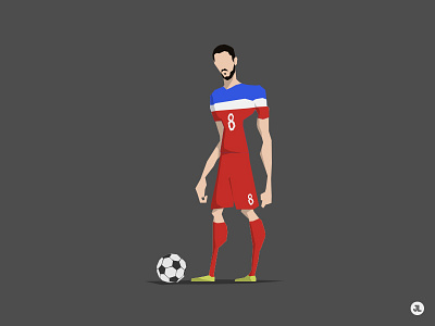 Clint Dempsey brazil 2014 character design futebol illustration usa world cup 2014