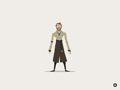 Jorah Mormont character design game of thrones illustration jorah mormont