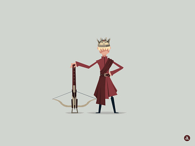 Joffrey character design game of thrones illustration joffrey