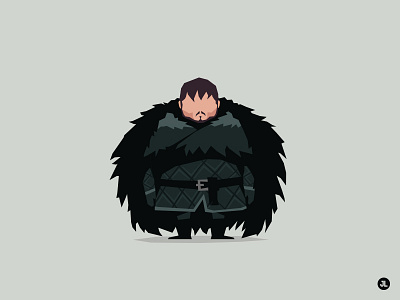 Sam 2.0 character design game of thrones illustration nights watch samwell tarly