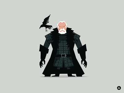 Jeor Mormont character design game of thrones illustration jeor mormont