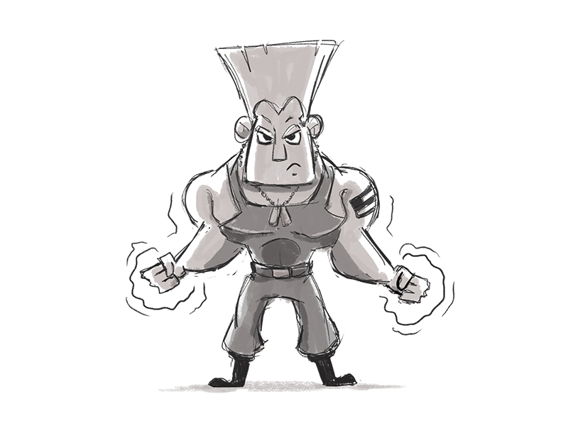 Guile Idle by Jerry Liu Studio on Dribbble