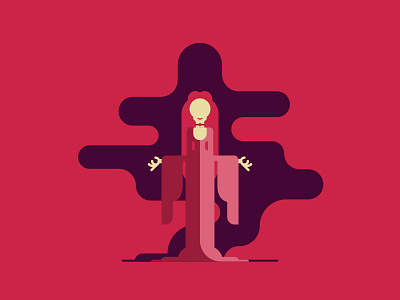 Melisandre character design game of thrones illustration melisandre vector