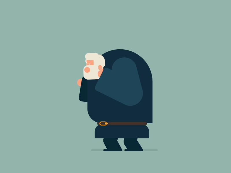 Hodor Smash! after effects animation character design game of thrones gif hodor illustration loop motion vector