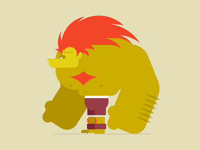 Blanka  Blanka street fighter, Street fighter characters, Street