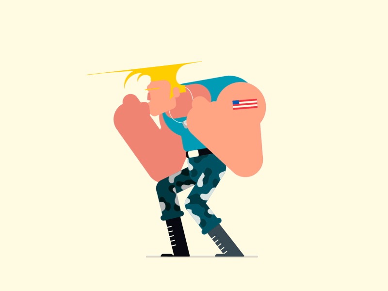 Guile Idle by Jerry Liu Studio on Dribbble