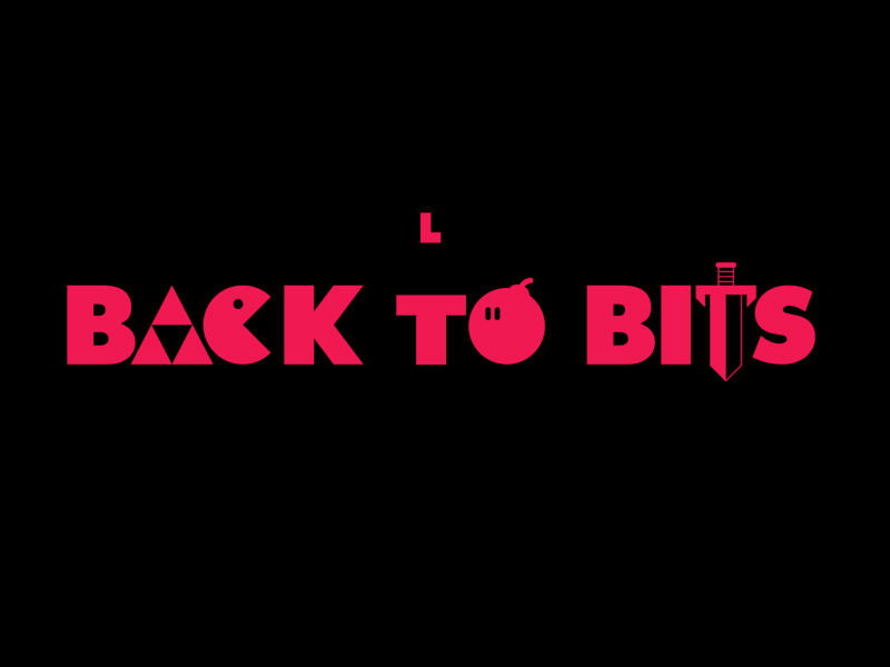 Back to Bits - logo animation animated gif animation back to bits character design gif illustration loop snes vector video game