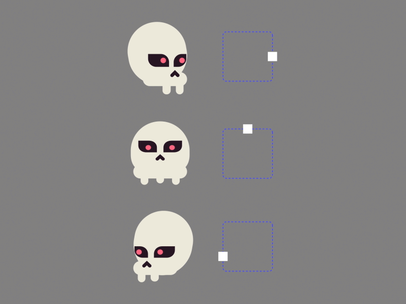 Sliding my Joysticks after effects animation character design gif illustration loop motion graphics process skeleton skull vector
