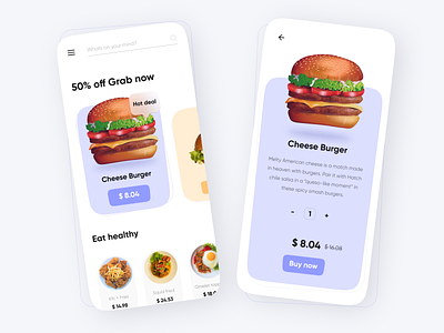 Tastly - Food App 2d 3d clean drinks food food and drink food app foodie foodtech minimal modern online food order snacks typography