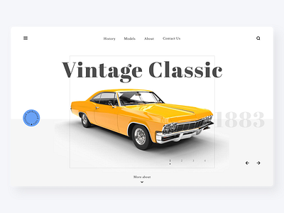 Vintage - Car Sales Website