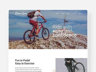 Oman Cycles - E-commerce Website