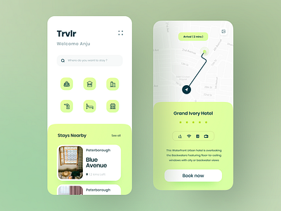 Trvlr - Hotel & Room booking app