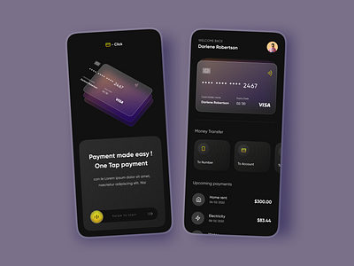 Payezy - Payment app 2022 2d 3d business clean darktheme darkui design finance financeapp financial app fintech illustration minimal modern newdesign2022